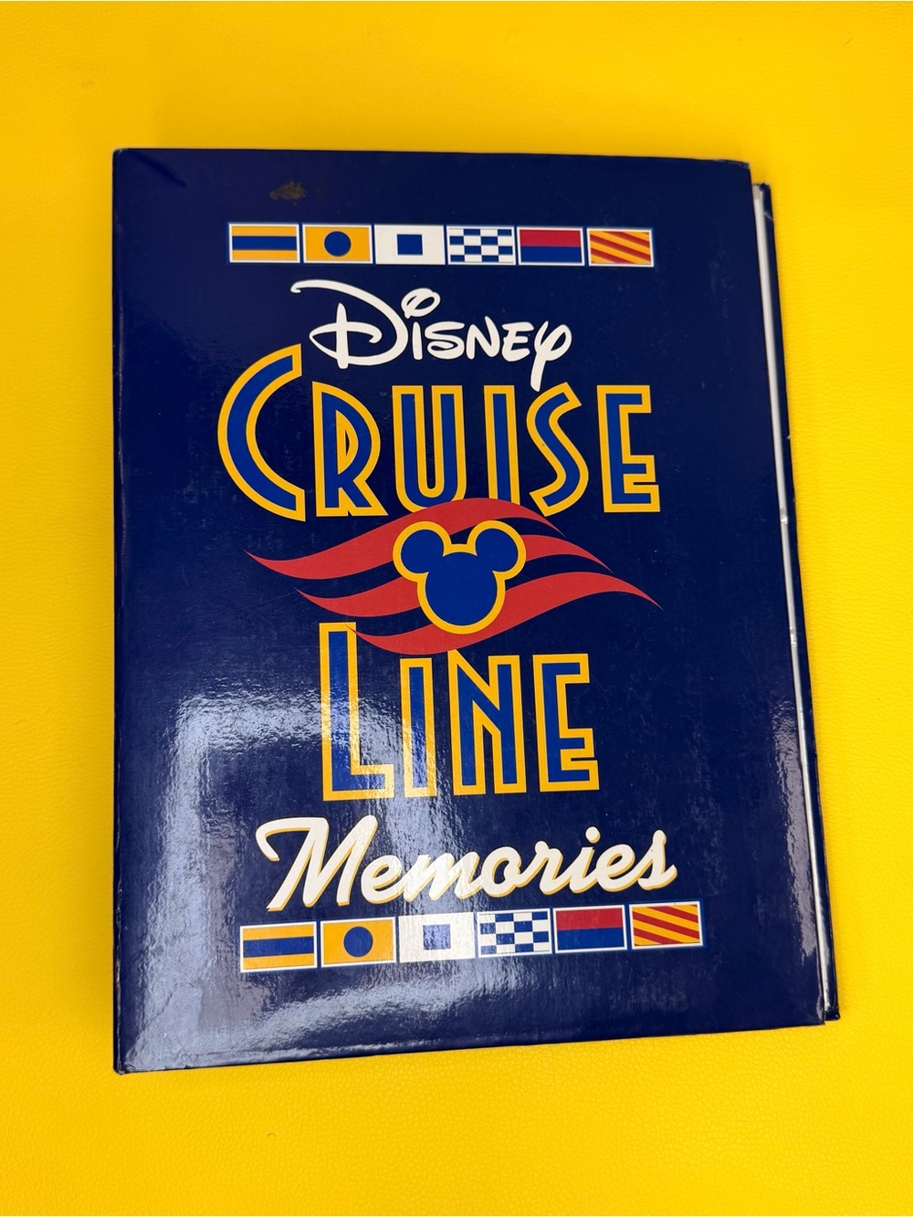 Disney Cruise Line Vintage Memories Photo Album Binder Book